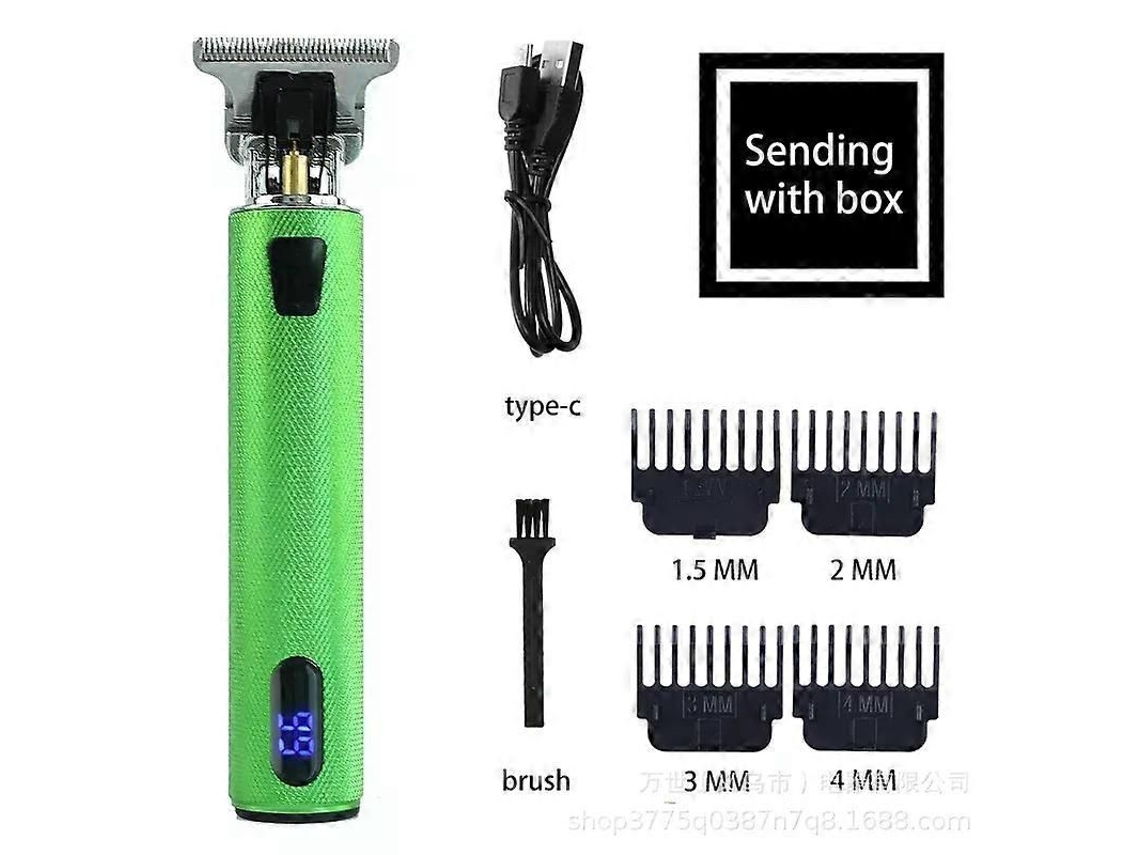 Máquina De Cortar Cabelo T9 Profissional, Barbeador Elétrico, Máquina De Cortar Cabelo Masculina Recarregável Via Usb, Aparador De Cabelo Para Ho