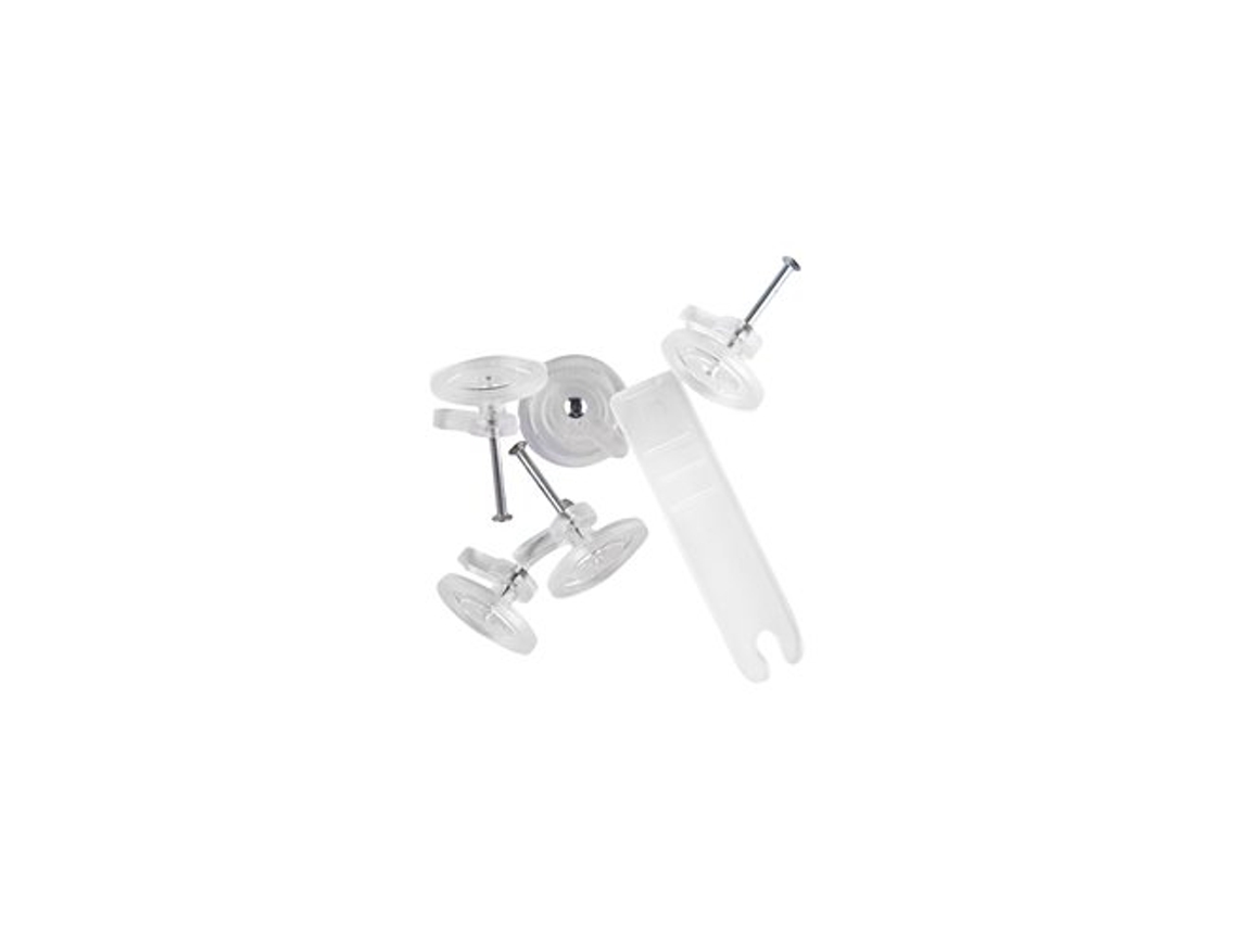 Cabide HANSTIK Easy Redondo Transparente 12U