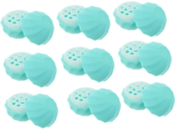 Conjunto De 10 Tubos De Batom Esféricos Reutilizáveis De 5ml Em Plástico Leve Para Maquiagem.