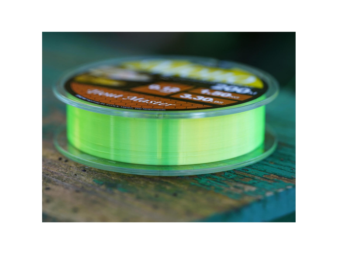 Monofilamentos TROUT MASTER Hi-Vis 0,18 Mm