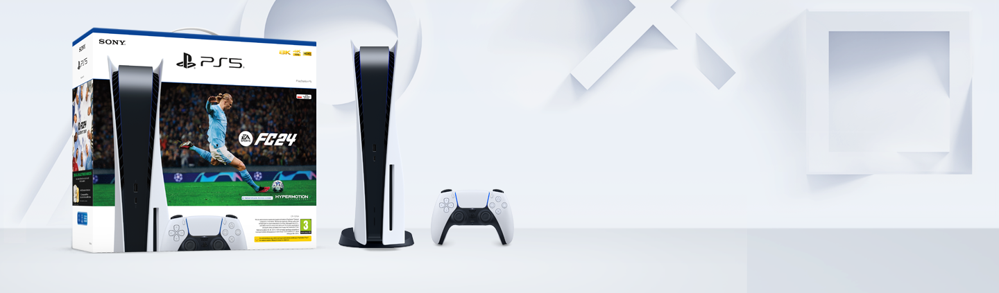 -120€ Consola PlayStation5 + EA Sports FC24