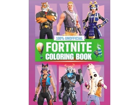 Livro Fortnite Unofficial Coloring Book Relive the Best Moments with 70 Pages of Epic Coloring Fun de Hamda (Inglês)