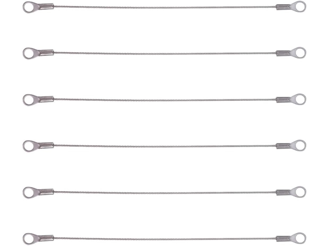 Conjunto de 6 Aço Inoxidável para Portas CHABERLU