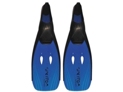 Barbatanas Snorkeling Power Azul EU 43-44 AQUANEOS