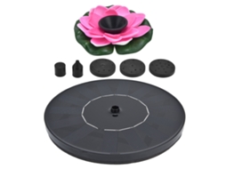 Bomba de fonte solar flutuante mini para banhos de pássaros jardim lago piscina outdoor lotus
