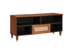 Vidaxl Gabinete Para Tv Castanho 100 X 33,5 X 46 Cm