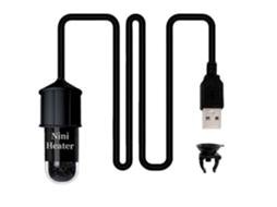 Conjunto de Aquecedor USB para Aquário GOKOCO mini com ventosa