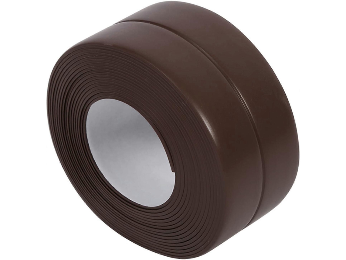 Fita De Vedação Adesiva Impermeável Autoadesiva Para Cozinha Ou Banheiro (38mm*3,2m-marrom)