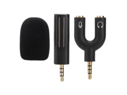 Microfone LAXISCREED para Celular Preto Novo