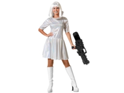 Fantasia Galaxy Vestido Branco Mulher Adulto M ATOSA
