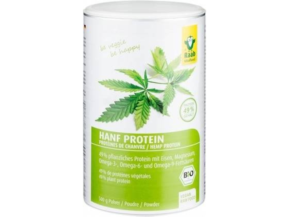 Suplemento Alimentar RAAB Proteína De Cânhamo Natural (500 g)