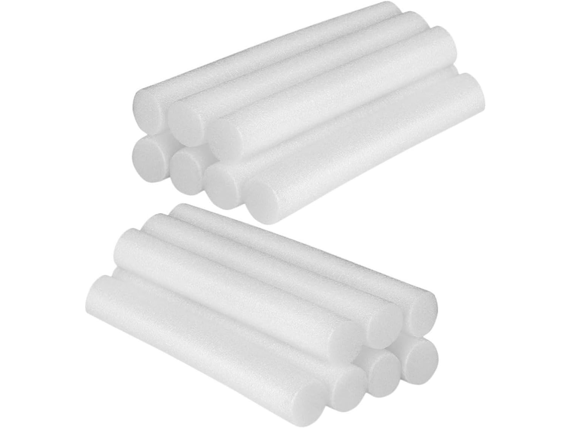 28 Bâtonnets Mousse Blancs For Canapé, Antidérapants Remplissage Espaces, Adaptés Coussins Projects