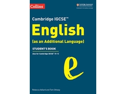 Livro Cambridge IGCSE English as an Additional Language Students Book de Rebecca Adlard e Tom Ottway (Inglês)