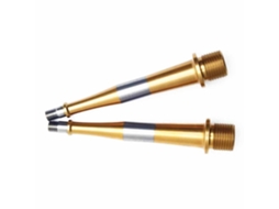 Kit de Eixos de Pedais Cromados T2/T2Sx Douradoht Components