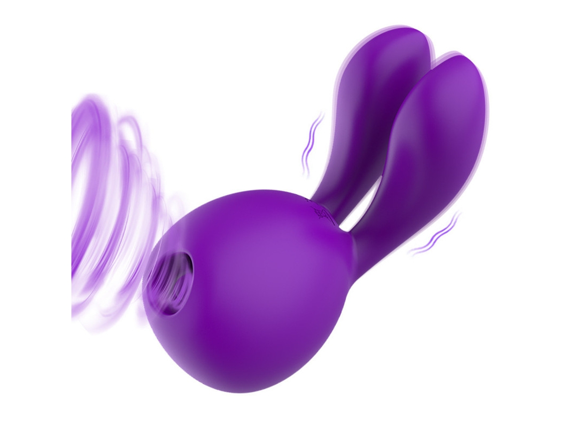 Vibrador De Suco Do Clitris Com 8 Modos De Vibrao E 5 De Suco Para Mulheres (roxo)