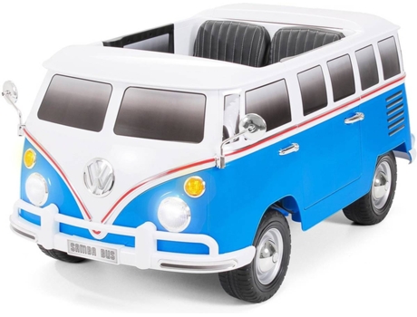Carro Elétrico VOLKSWAGEN Bus Bulli T1 Samba Camper (Idade Mínima: 3 - Azul)