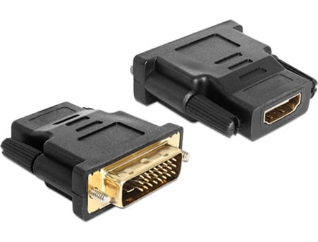 Cabo HDMI DELOCK (DVI - HDMI - Preto)