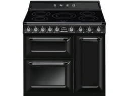 Fogão SMEG Victoria TR93IBL2 (159 L - Elétrico de de Indução - Preto)