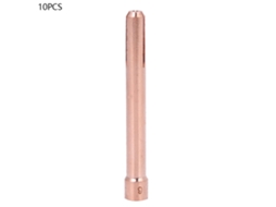 10 Unidades/conjunto Corpo Do Portabuje 10n22-10n25 De Cobre Para Consumíveis De Solda Tig (10n23)