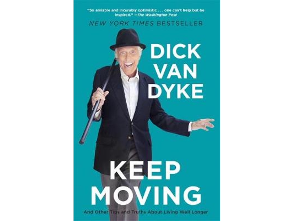 Livro Keep Moving de Dick Van Dyke (Inglês)