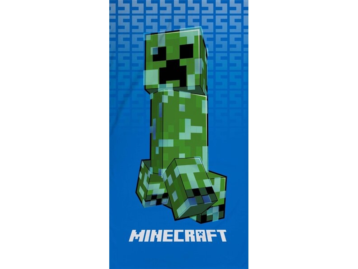 Toalha Minecraft, 70x140cm