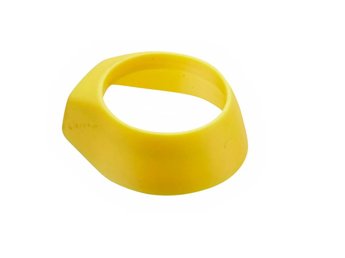Braçadeira de Sela com Borracha S006 Amarelo 30.9 Mmfouriers