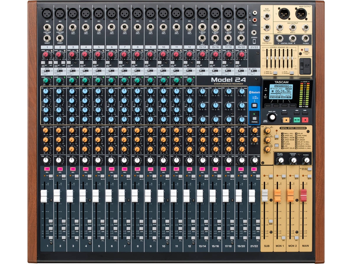 Controlador TASCAM MODEL-24