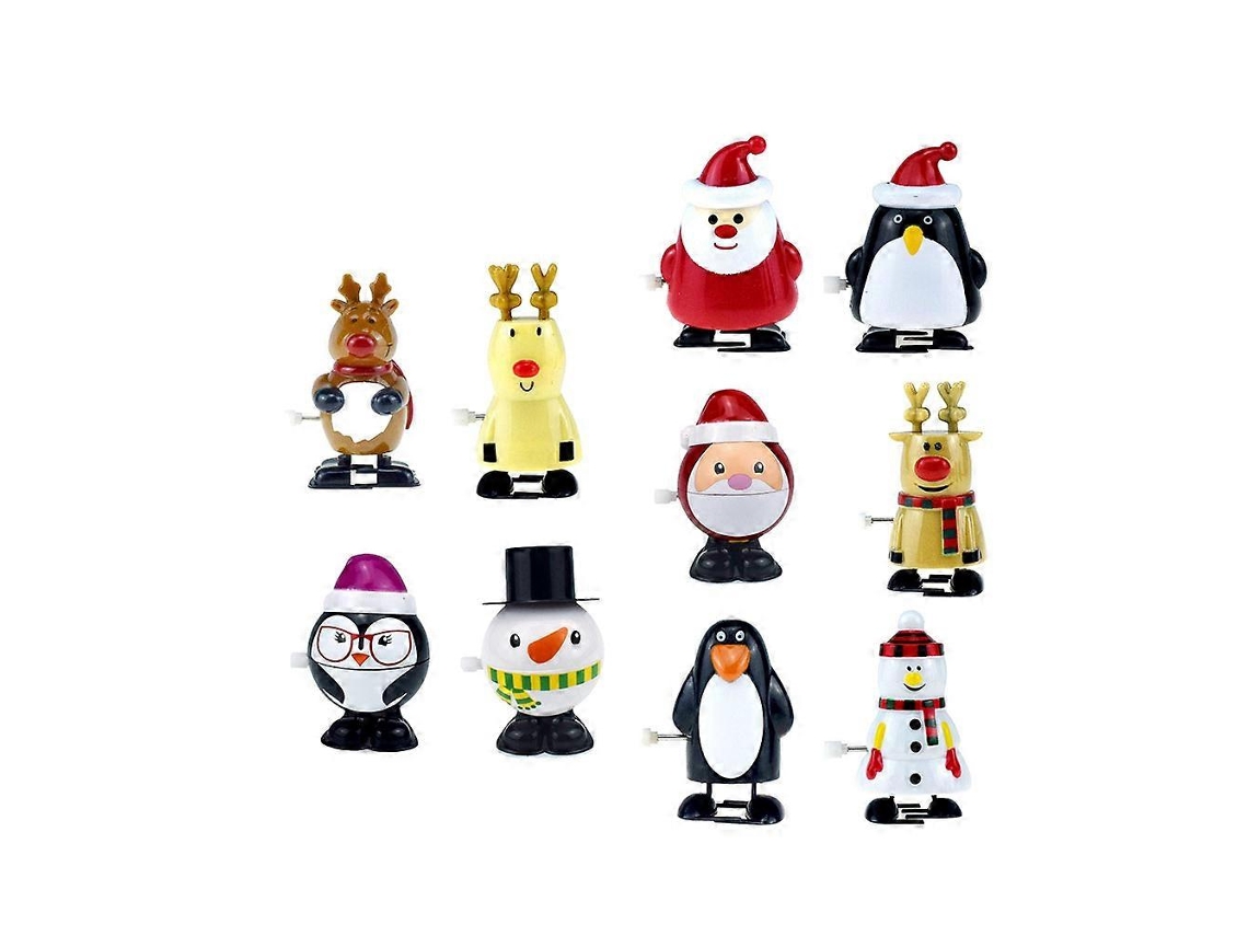Brinquedo De Corda Natalício Com Pai Natal