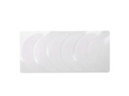 6 adesivos de silicone antirrugas para os olhos, almofada suavizante para rugas na pele ao redor dos olhos, para uso doméstico e cuidados de beleza.
