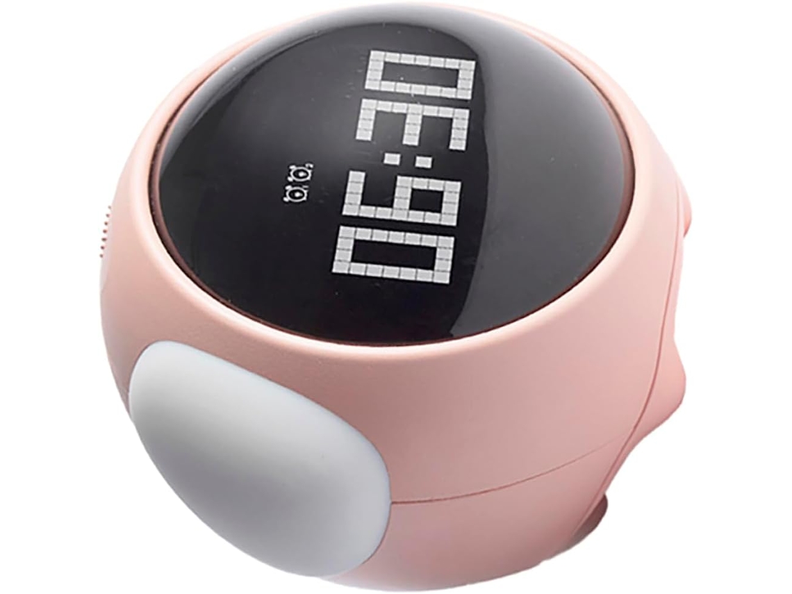 Despertador Digital Led De Uma Peça Com Expressões Iluminadas, Relógio Noturno Para Meninos E Meninas, Alarme, Função