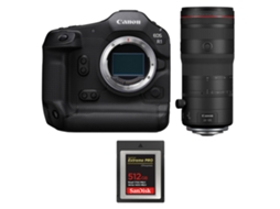 Eos R1 + Rf 24 105mm F/2.8 L Is Usm Z + 1 Sandisk 512gb Extreme Pro Cfexpress Type B + Ebook “20 Dicas para Fotos Que Impressionam” CANON