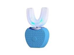 Escova de Dentes Elétrica Ultrassônica, Automática em Formato U para Limpeza Completa 360° e Cl Areamento Dental. GOKOCO
