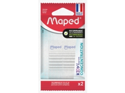 Borrachas MAPED Kidy Learn Concentration Azul (2 un)