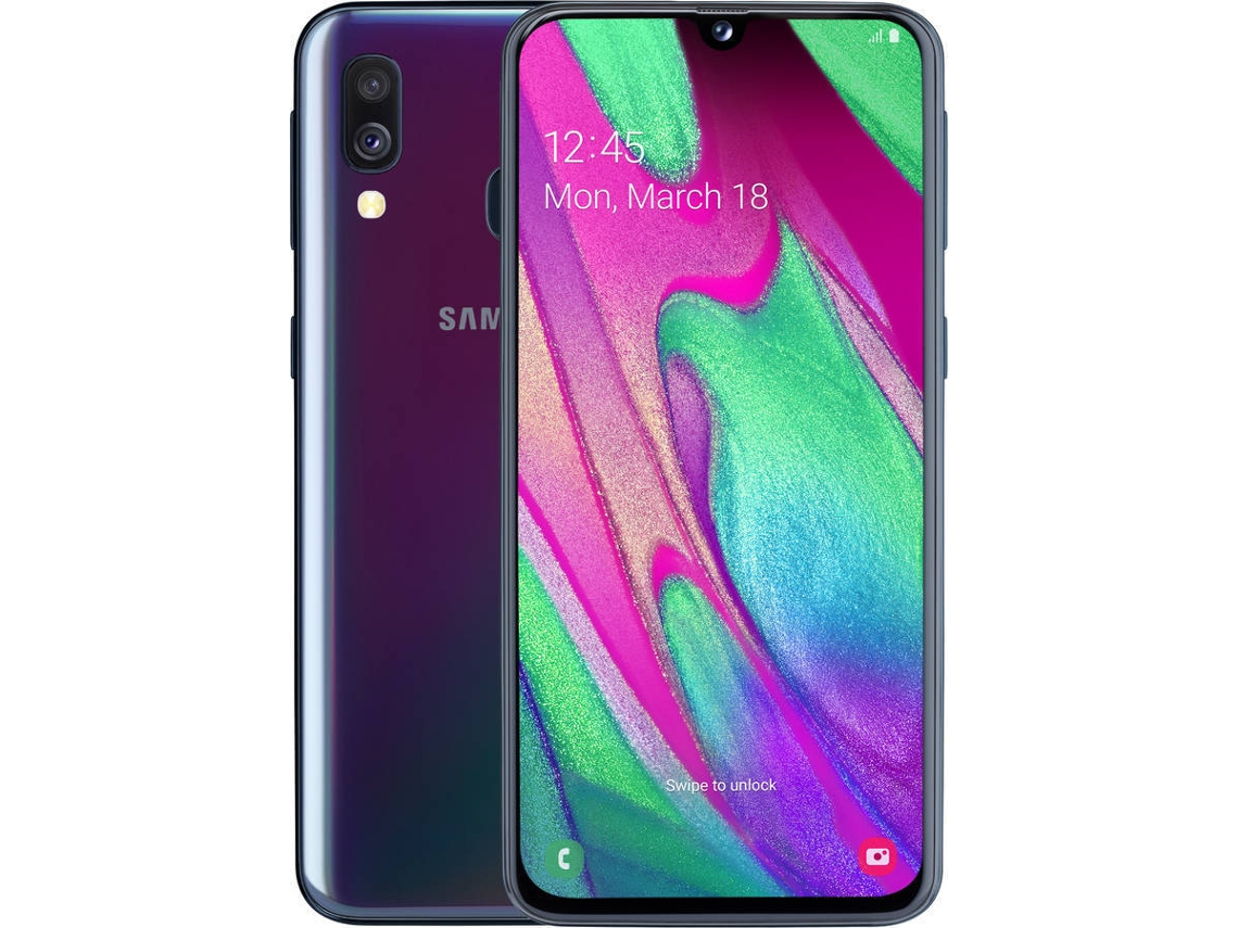 Smartphone SAMSUNG Galaxy A40 (Outlet Grade B - 5.9'' - 4 GB - 64 GB - Preto)