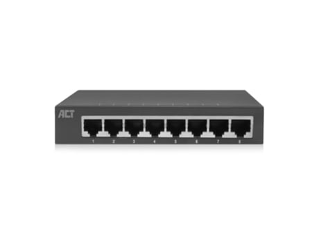 Switch ACT Act Ac4418 Network Unmanaged Gigabit Ethernet 10/100/1000 Grey