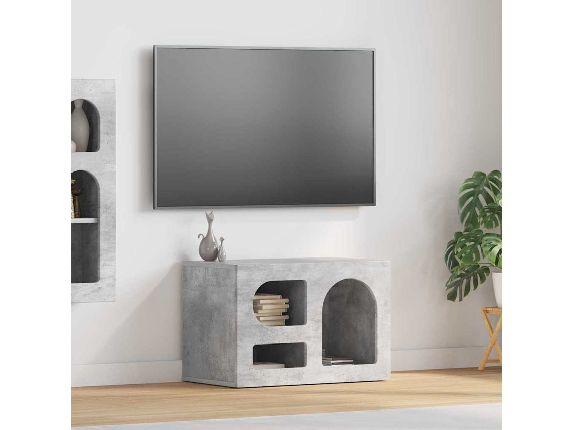 Vidaxl Gabinete Para Tv Elst 60 X 35 X 40 Cm Cinzento
