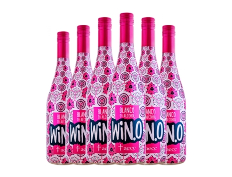 Vinho branco EMINA WIN.0 Blanco Frizzante Verdejo Sem Álcool (0.75 L - 6 Unidades)