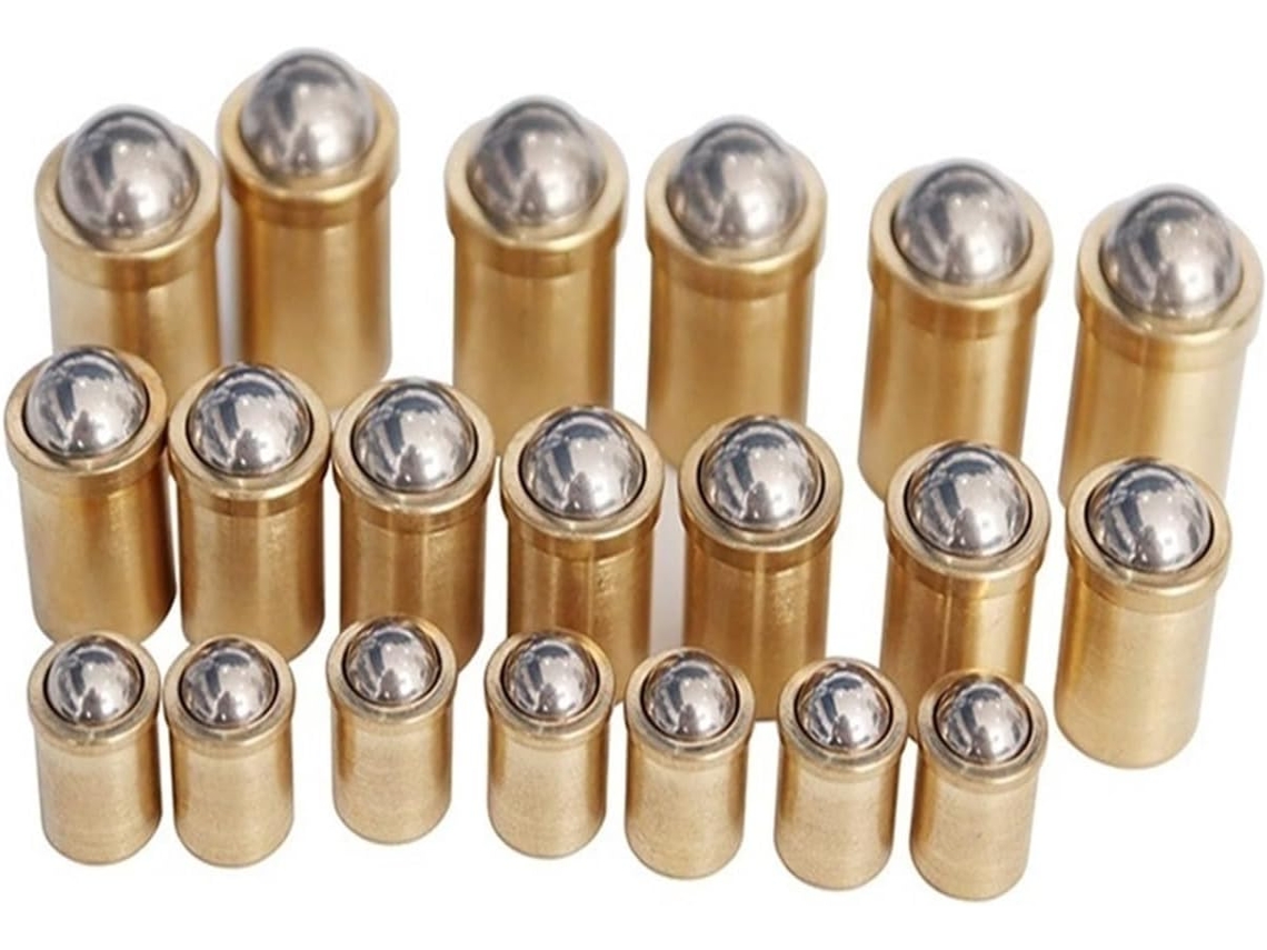 Conjunto De 5-fechos Porta Com Mola Esférica Em Aço Inoxidável 304, 6x7mm