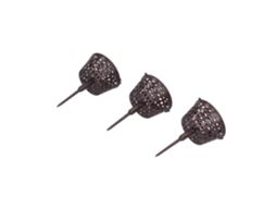 Cesta de fertilizante Dioche, 20 peças, cesta de fertilizante de plástico durável antiincrustante para caixa de fertilizante de bonsai com