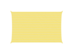 Conjunto 1 Sombra Externa Vidaxl Amarelo Poliéster (8 X 5 M)
