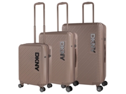 Dkny 3105 Conjunto de Malas para Pc Metro Bege DKNY (49x77x31 Cm 100l)