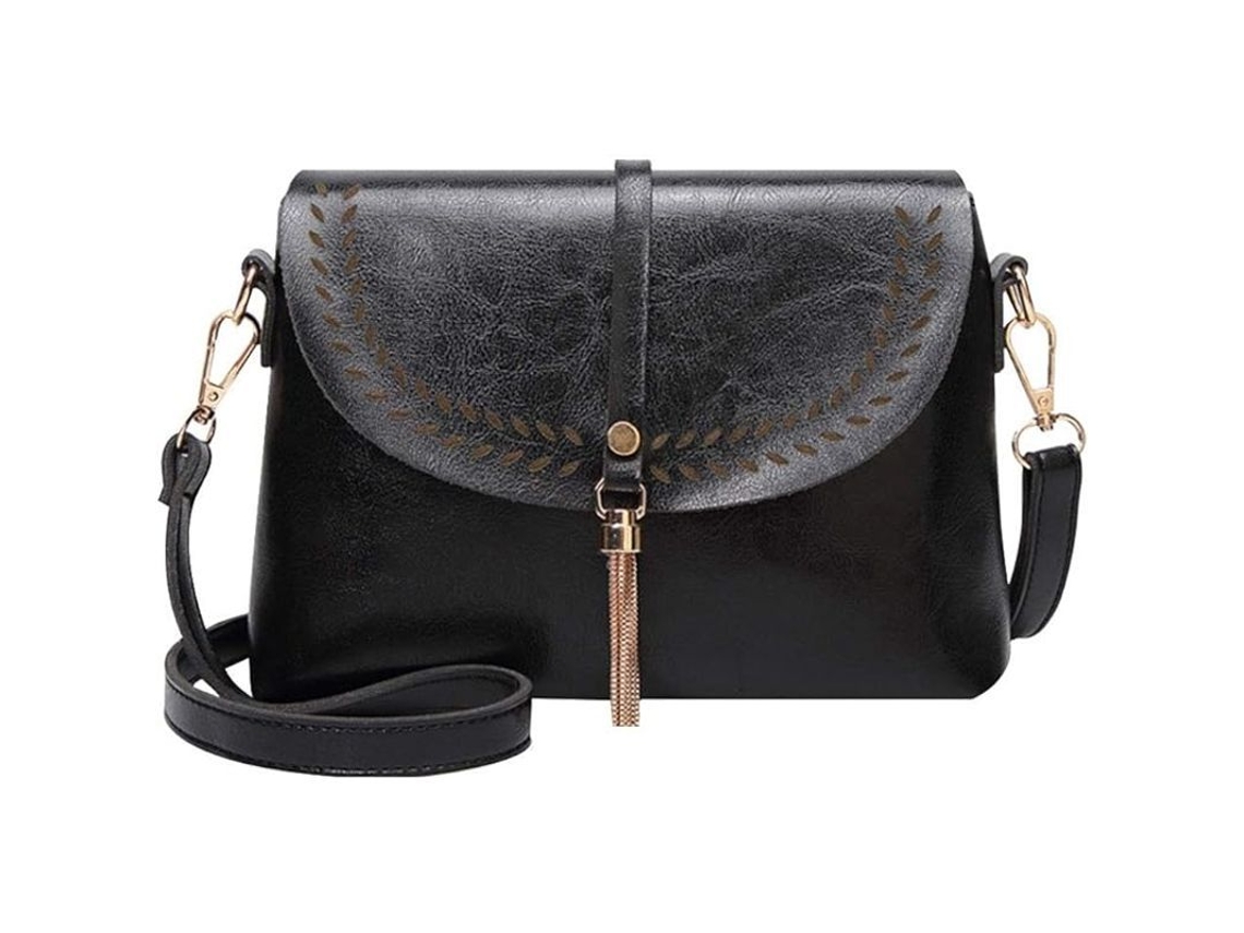 2026 bolsa de Hombro Retrô Feminina de Couro Artificial com Alça Removível e Fecho Zipper