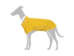 Vidaxl Capa De Chuva Com Tiras Reflectoras Amarelo S