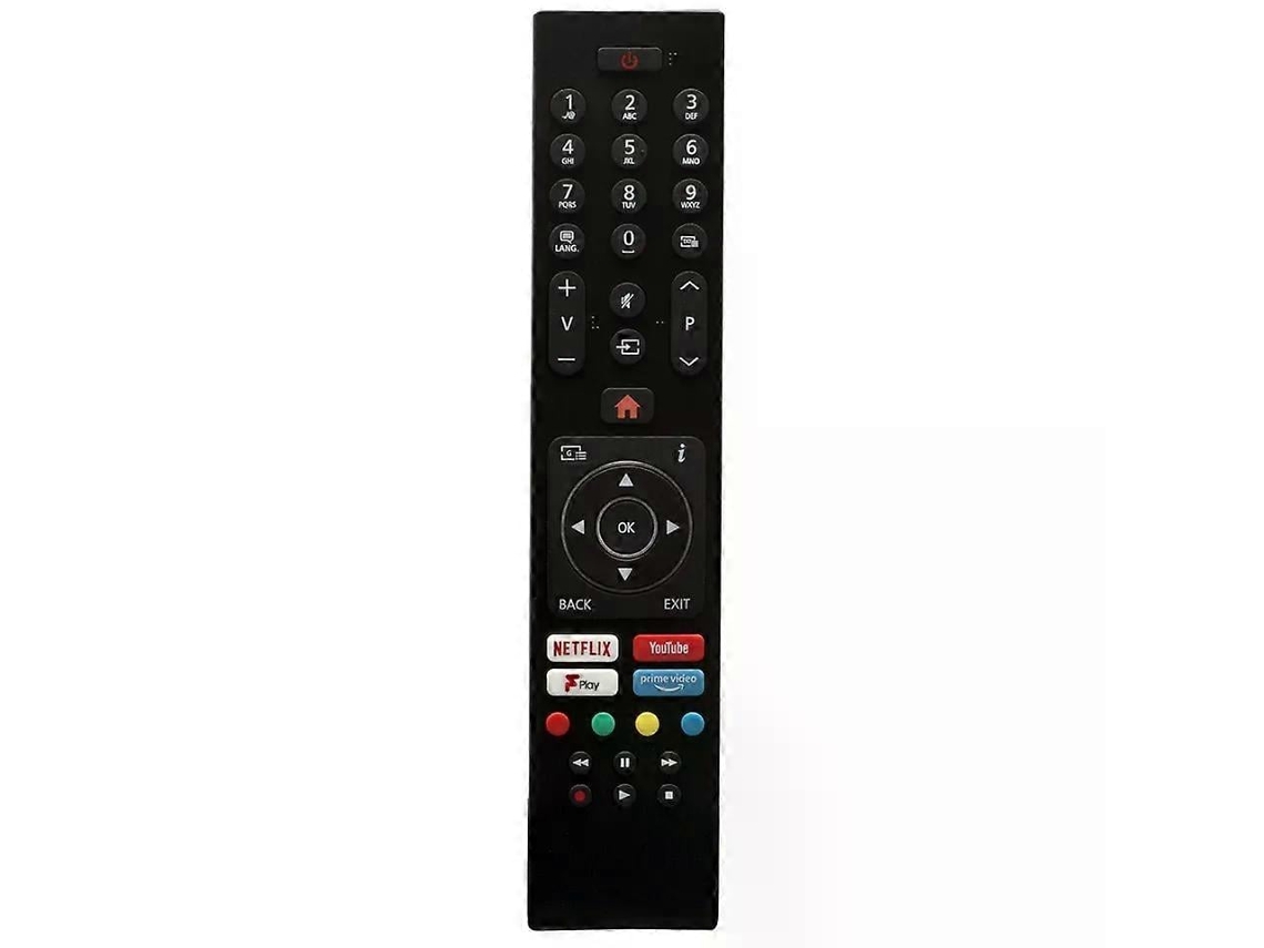 Novo Controle Remoto Rc43137p para Tvs Bush Digihome Finlux Techwood Rc43137 Rc43135_ptg