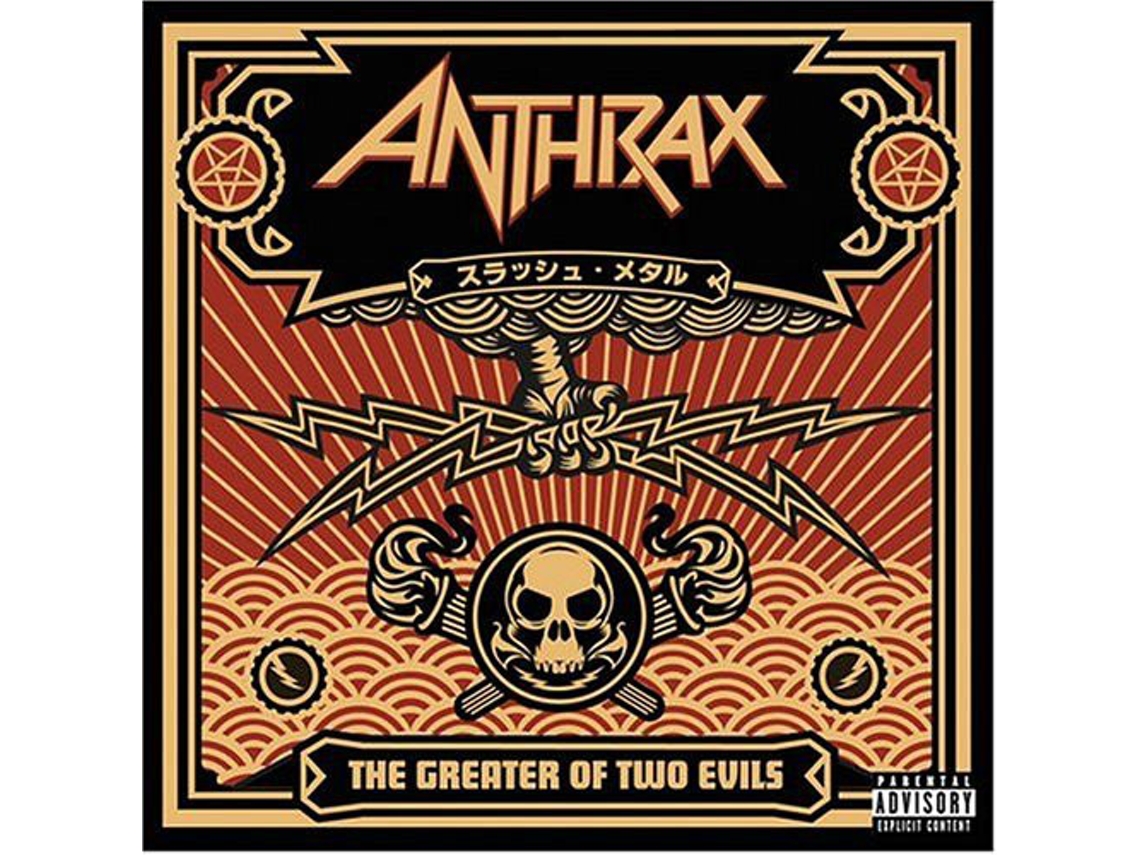 Vinil Anthrax - The Greater Of Two Evils