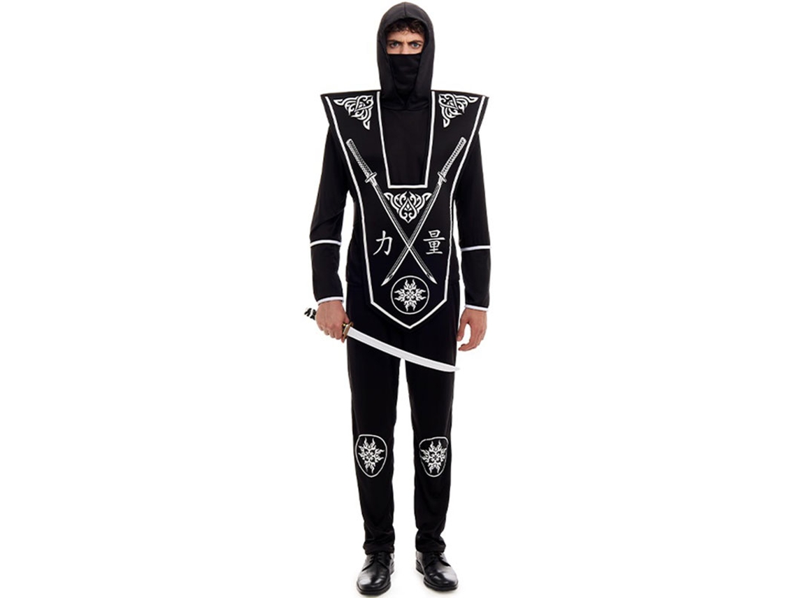Fato de Ninja Preto para Homem
