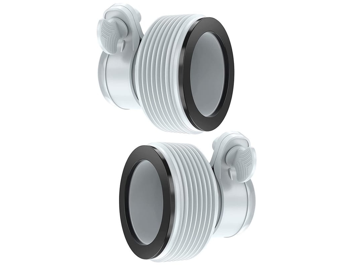 Intex Conjunto De 2 Adaptadores 32-38mm Cinza Claro