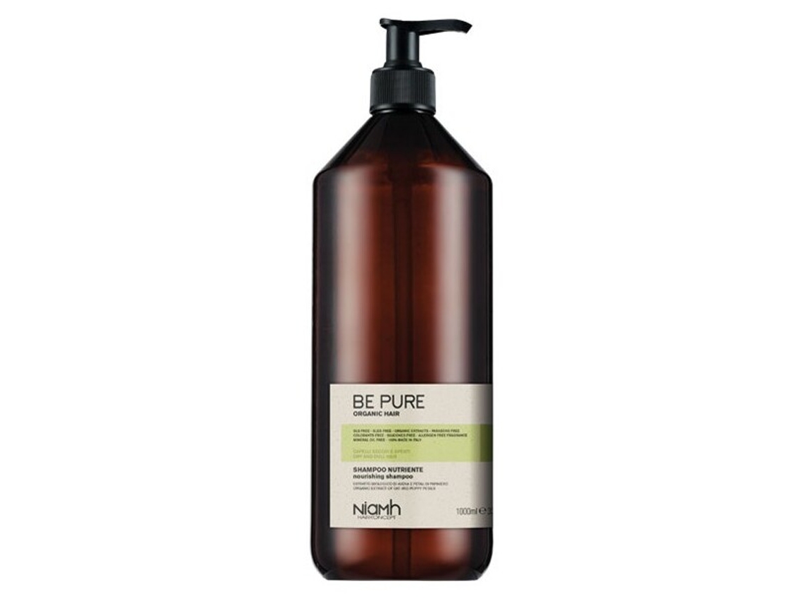 Shampoo Nutritivo para Cabelo Seco e Sem Brilho 1000ml Be Pure