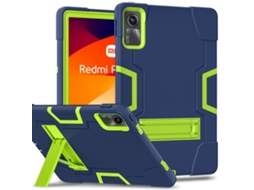 Capa Para Xiaomi Redmi Pad Se De 11 Polegadas Com Proteção Total (azul E Verde) Czhhmart