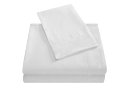 Lençóis soft creme twin 3 peças microfibra premium com protetor de travesseiro e folha fixa S/MARCA